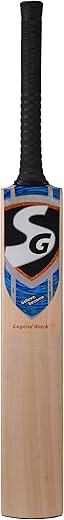 SG Premium Legend Black Kashmir Willow Cricket bat, Adult Size - Limited Edition